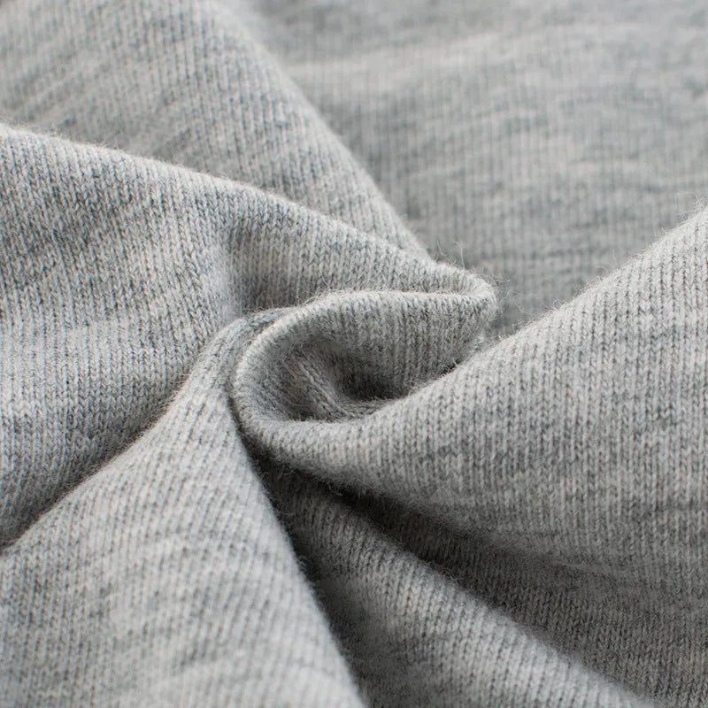 Grey children's cotton T-shirt shown with a size chart indicating Asian measurements from 90cm to 140cm.