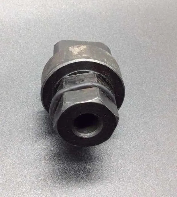 Aodi T40058 crankshaft rotating sleeve and timing tool adapter with directional arrows on guide pin