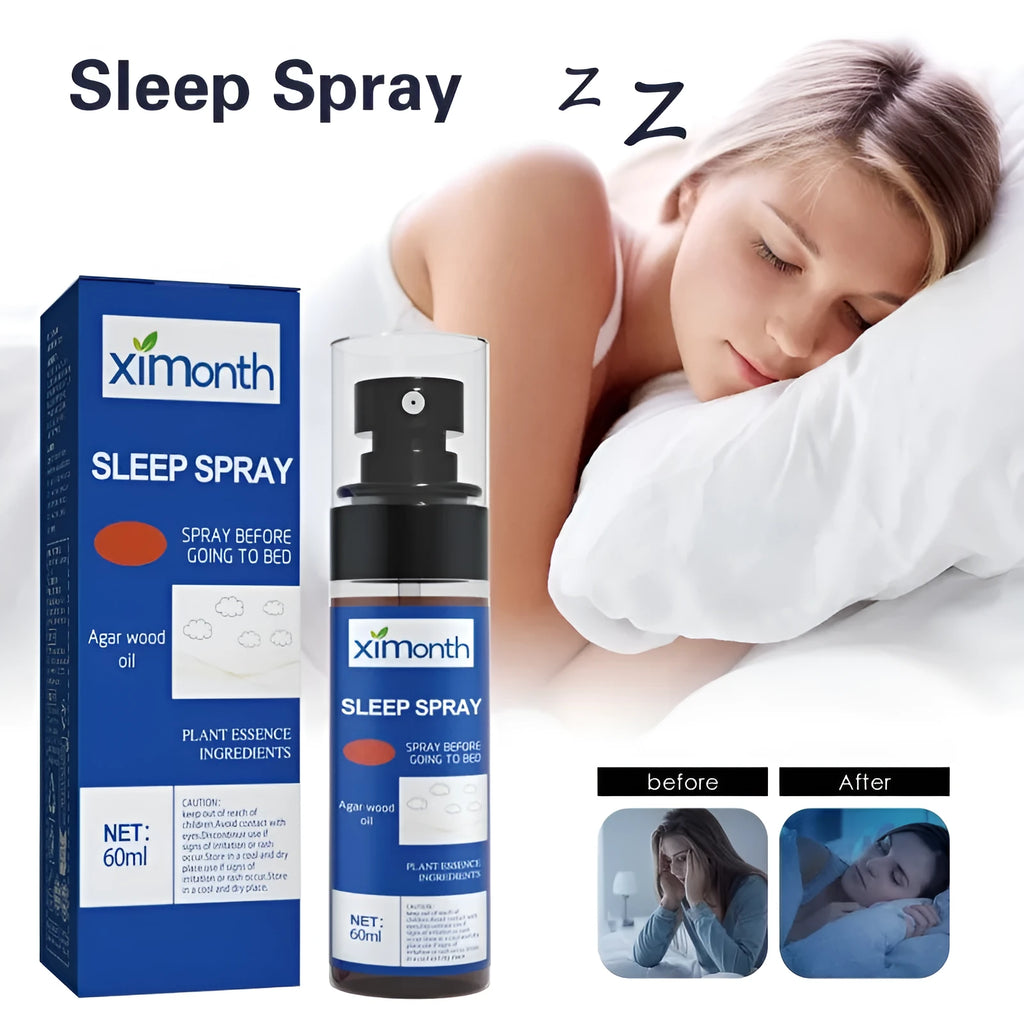 60ml lavender sleep care aromatherapy spray bottle for body stress relief and relaxation