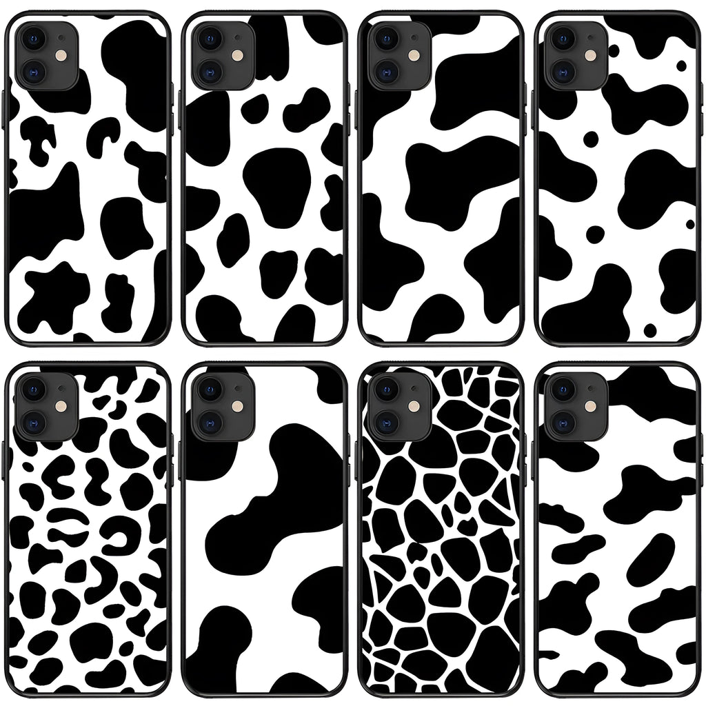 Milk pattern TPU back cover for iPhone with painted graffiti design