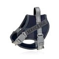 Colourful reflective pet harness with anti-strangulation design in polyester material