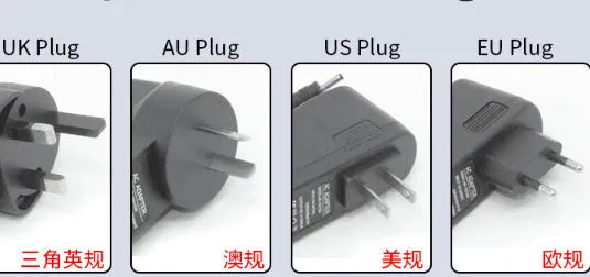 Yellow 6000mAh 12V emergency starting power supply for automobiles with battery clamp and plug options