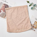 Black mesh belly band body sculpting strap with cross waistband design for waist trimming