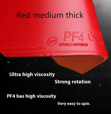 Fast Attack Sticky Classic-50 table tennis racket with anti-spin rubber in red and black colour options.