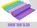TPE strength training ribbon in blue with length and thickness options for resistance workouts