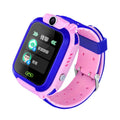Blue children's waterproof smartwatch with 1.44-inch colour touch screen and silicone strap