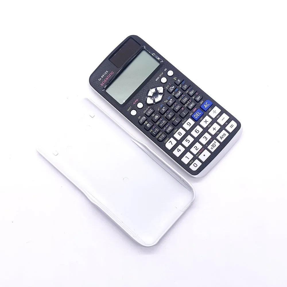 Casio 991EX solar-powered scientific calculator in black, blue or pink colours