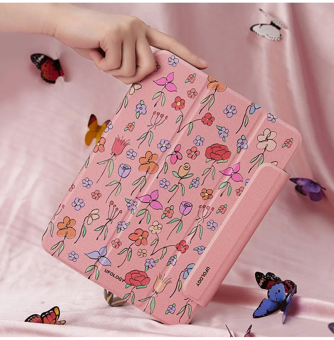 Magnetic suction flat shell protective case for 10.9-inch iPad Air 4 and iPad Air 5 tablets
