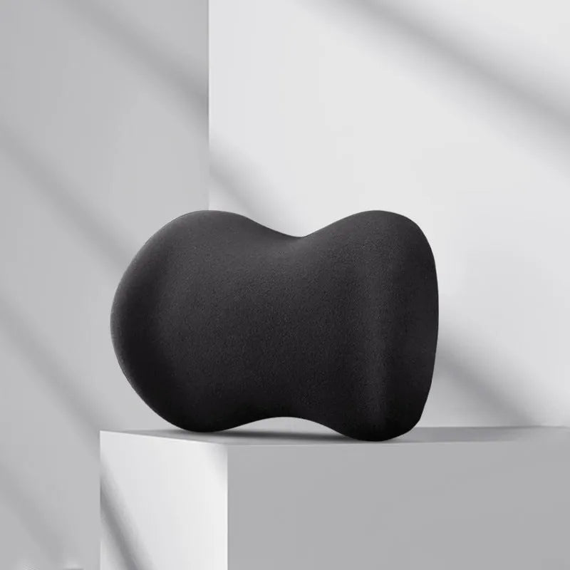 Car seat headrest and lumbar support pillows in multiple colour options