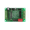 TB6560 stepper motor driver module on a blue PCB with aluminium heatsink