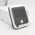 White peephole camera video doorbell with 960 x 480mm display, powered by 4 AAA dry batteries, for door viewing.