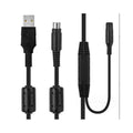 Camera power cord, 3 M line length, Logitech camera wire colour, customization as request, packed in a PP bag