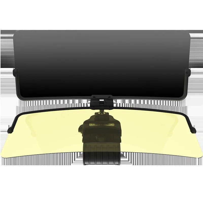 2 in 1 car sun visor polarized sunshade plate anti-dazzle anti-UV adjustable clip-on