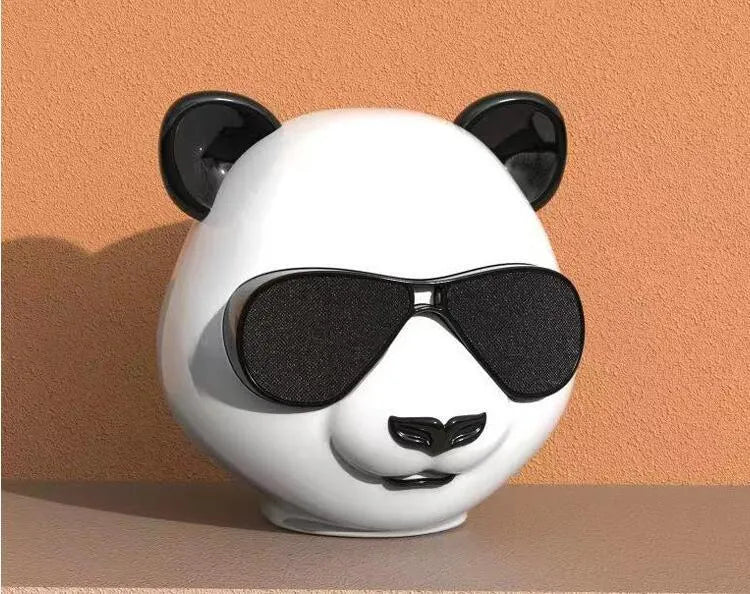 Portable mini classic style Bluetooth speaker showing compact design.