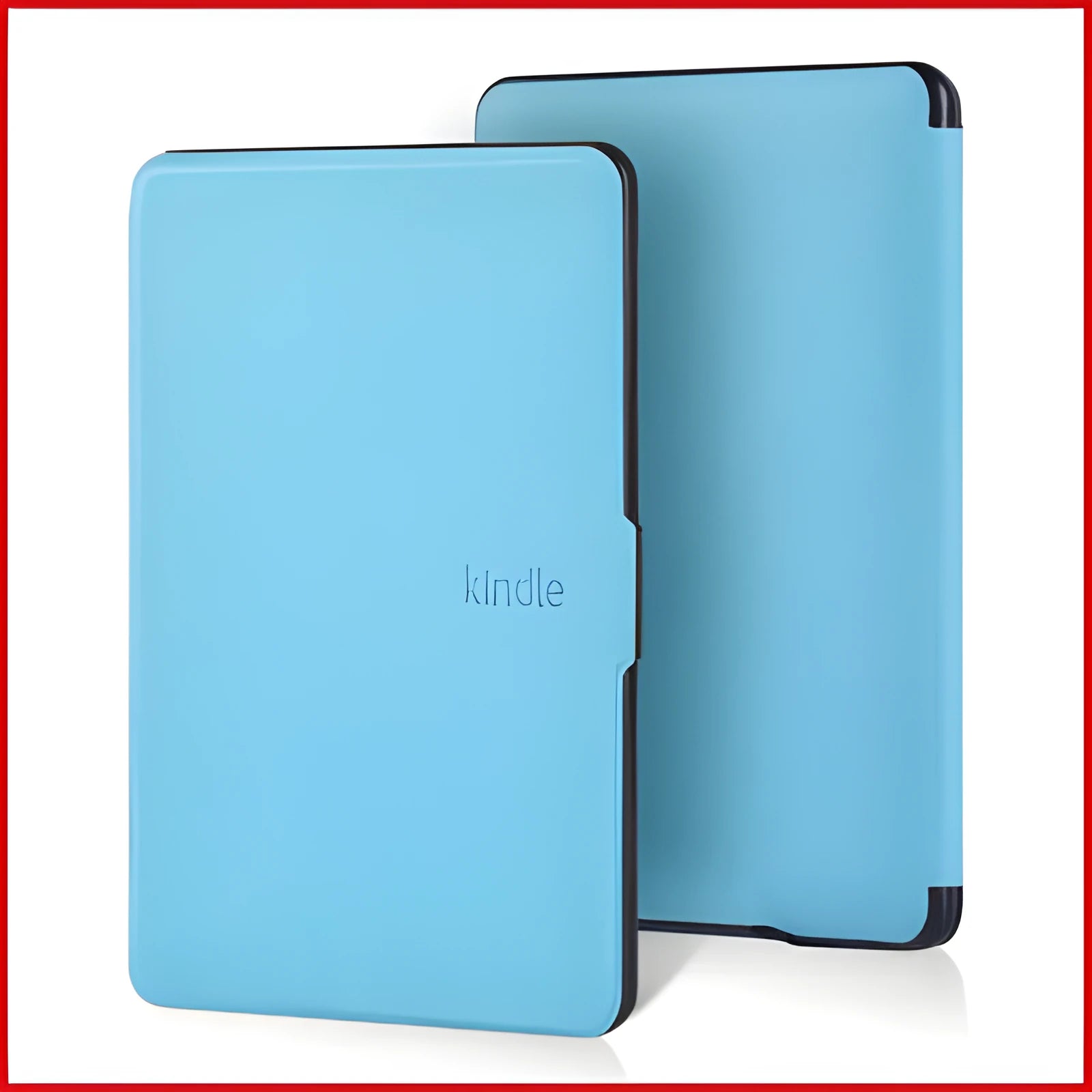 Kindle Paperwhite microfiber leather case in black, book-style cover, 170mm x 120mm x 10mm