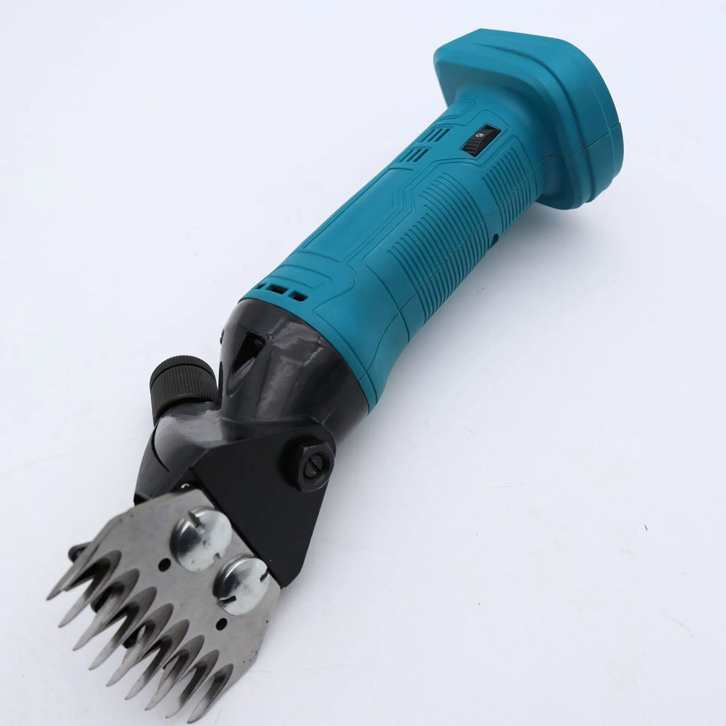 220W handheld wool electric scissors with bare metal body and 28mm shear radius