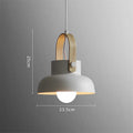 Nordic loft metal pendant light in black with E27 bulb, 90-240v, for restaurant or home use