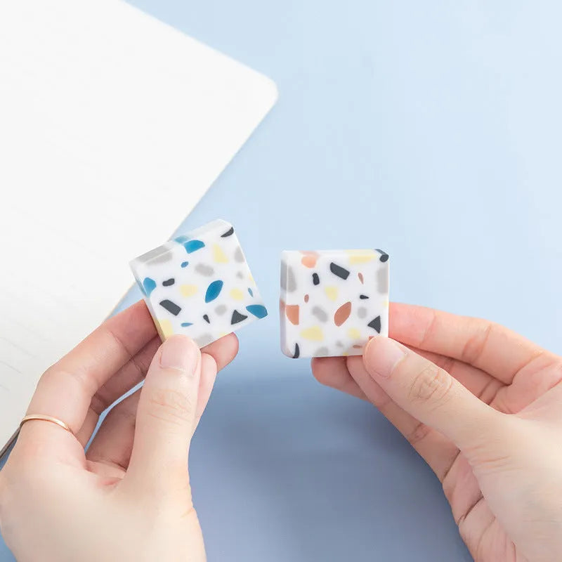 36mm square PVC eraser for students and art drawing
