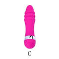 Set of six realistic mini dildos in different styles for women with battery operation