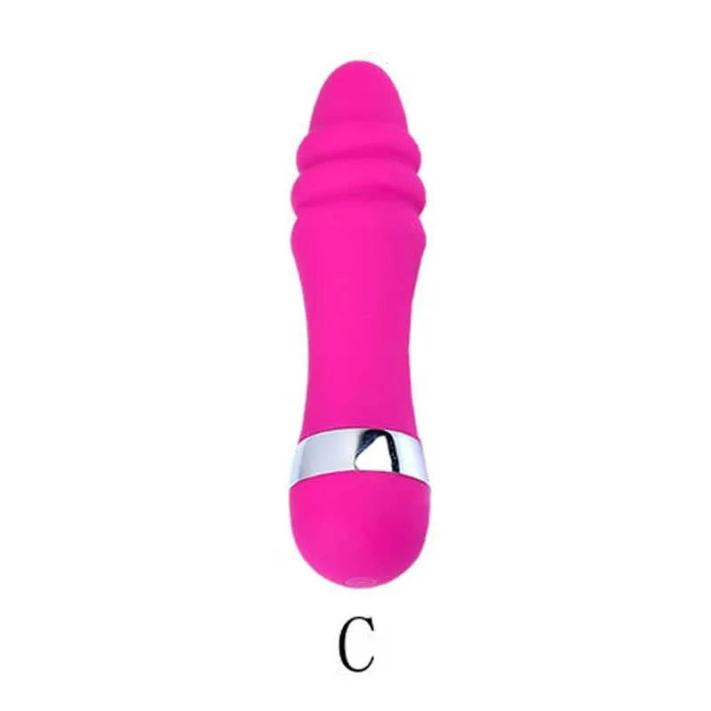 Set of six realistic mini dildos in different styles for women with battery operation