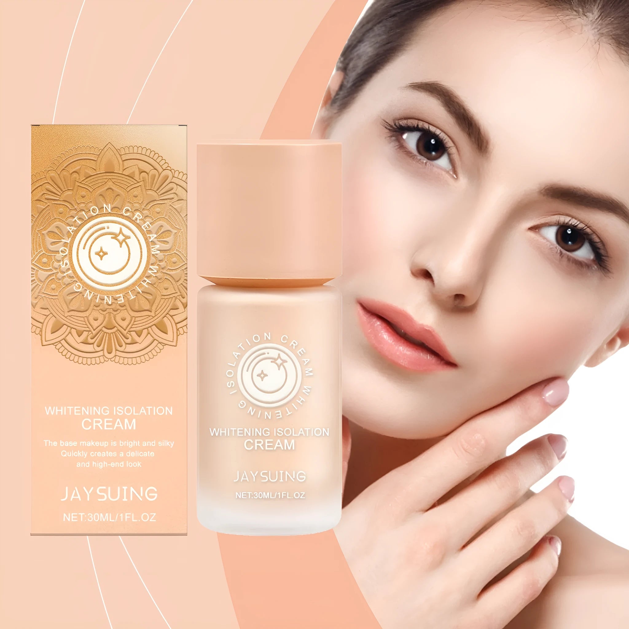 Clear moisturising skin make-up primer lotion in 30ml container