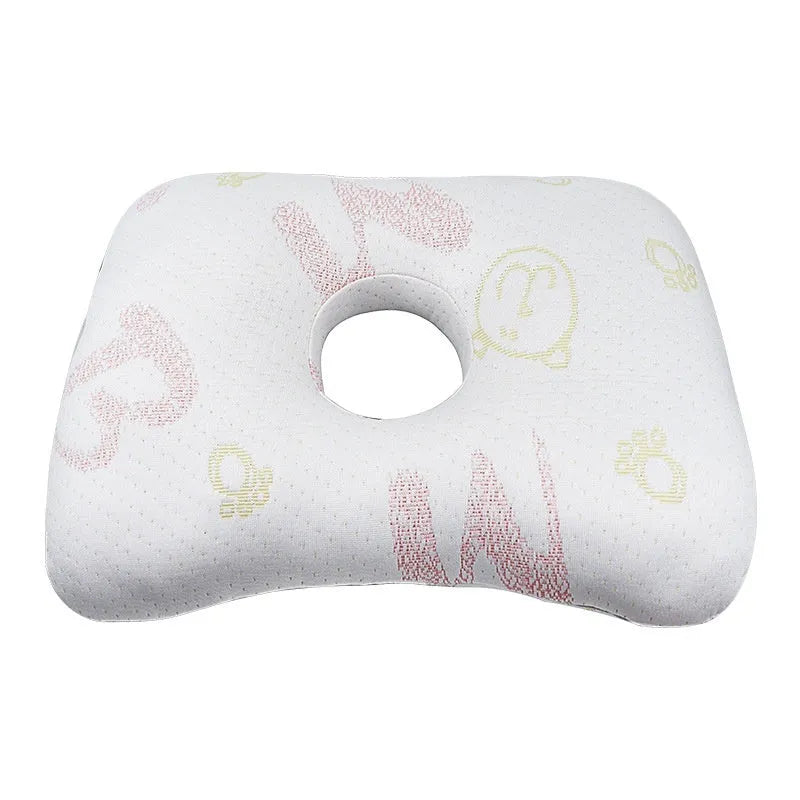 Beauty salon single hole ear pillow in new Chinese style, shown in a grey colour.
