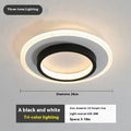 LED corridor aisle balcony light in aluminium and acrylic with black or white finish and 5-15m2 coverage