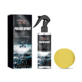 100ml car interior refurbishment cleaner bottle with sponge applicator for vehicle upholstery