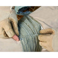 Outdoor hemostatic bandage and tactical gauze tape in 10cm and 15cm sizes laid flat.