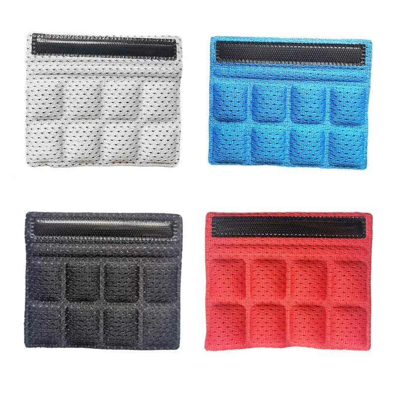 Universal adult cycling helmet liner with breathable sponge and Velcro chin pad in four colours.