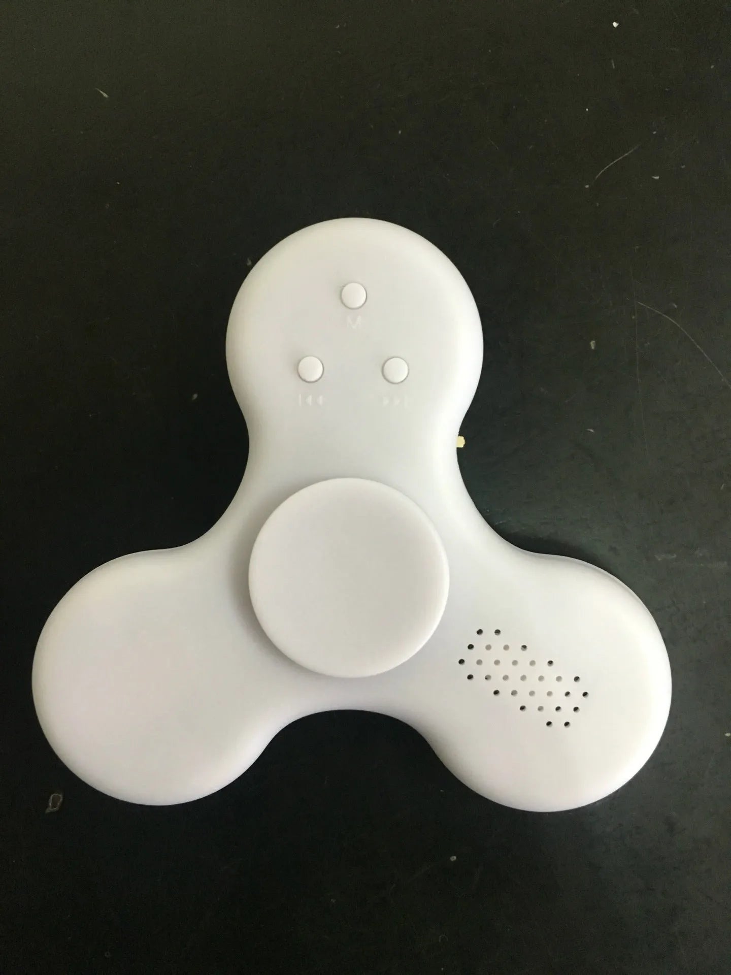 Blue Bluetooth speaker music fidget spinner with MP3 player function and TF card slot