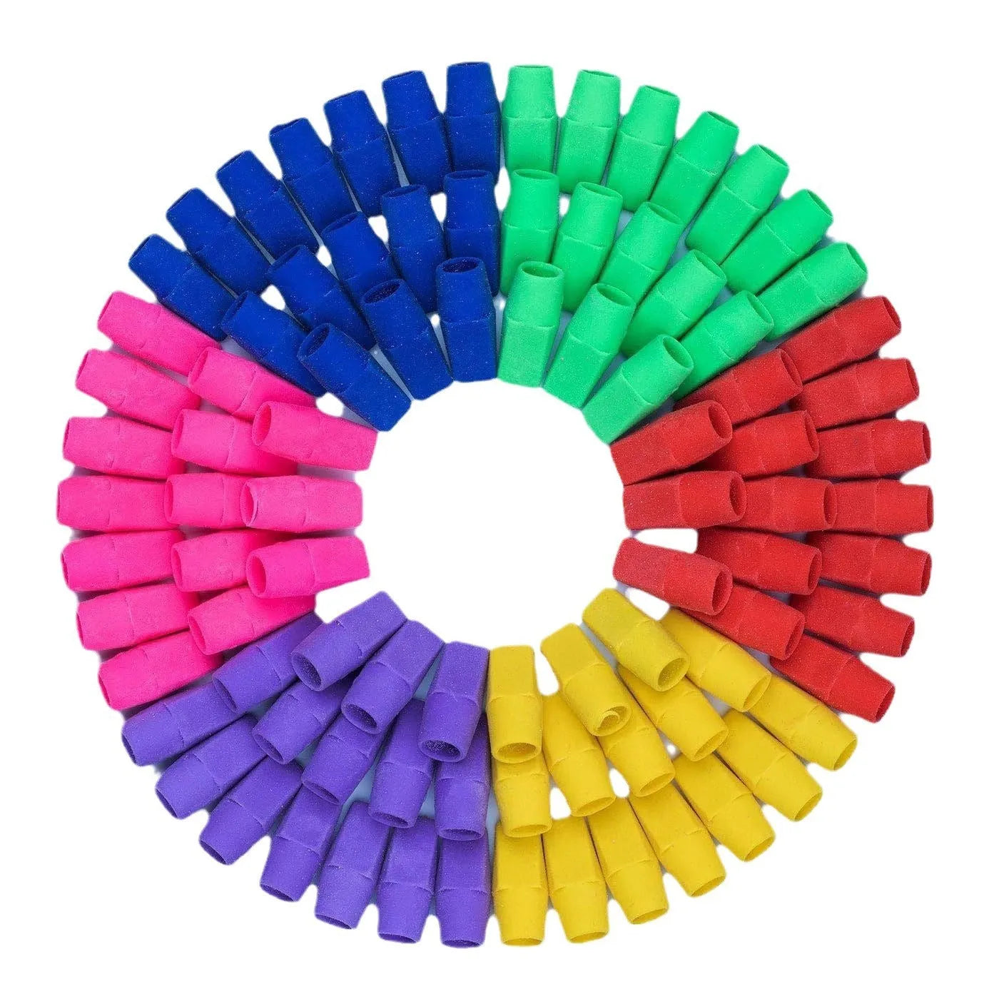 Knife head bullet eraser in TPR with multiple colour options including Morandi and bright shades