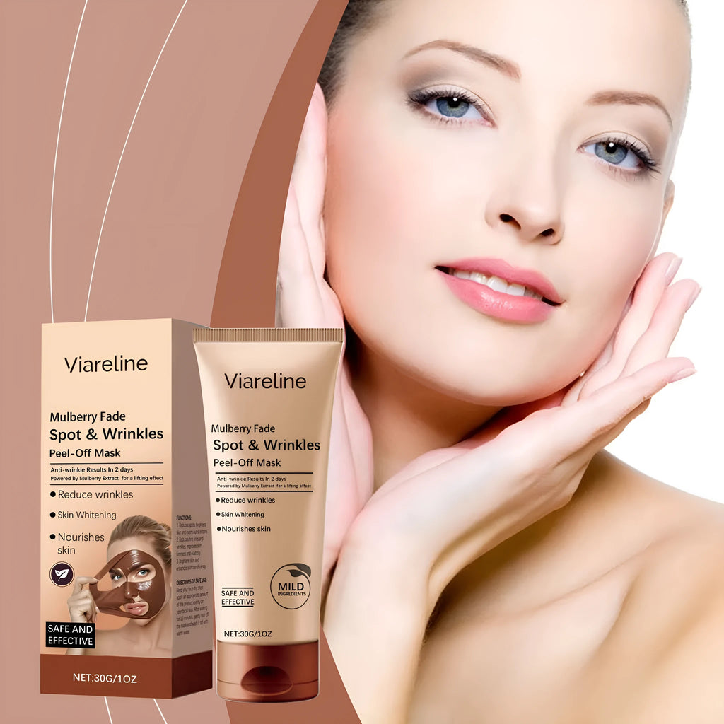 Single-use 30g facial mask for wrinkle reduction and delicate skin care.