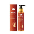 100ml bottle of body firming moisturizer with vitamin E and rose extract on a white background