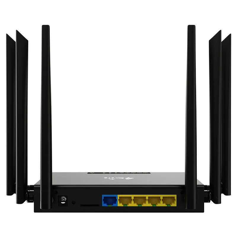 Industrial iron box 4G 3G router with multiple antenna and power supply configurations