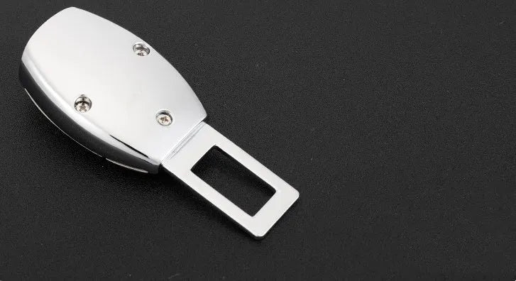 Car safety belt extension joint holder metal 70g 2pcs picture colour interior decoration