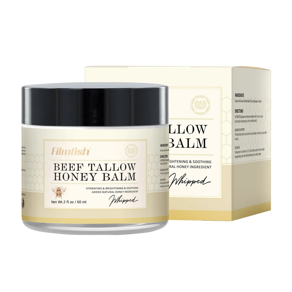Honey moisturiser body cream with 60ml net content in standard packaging