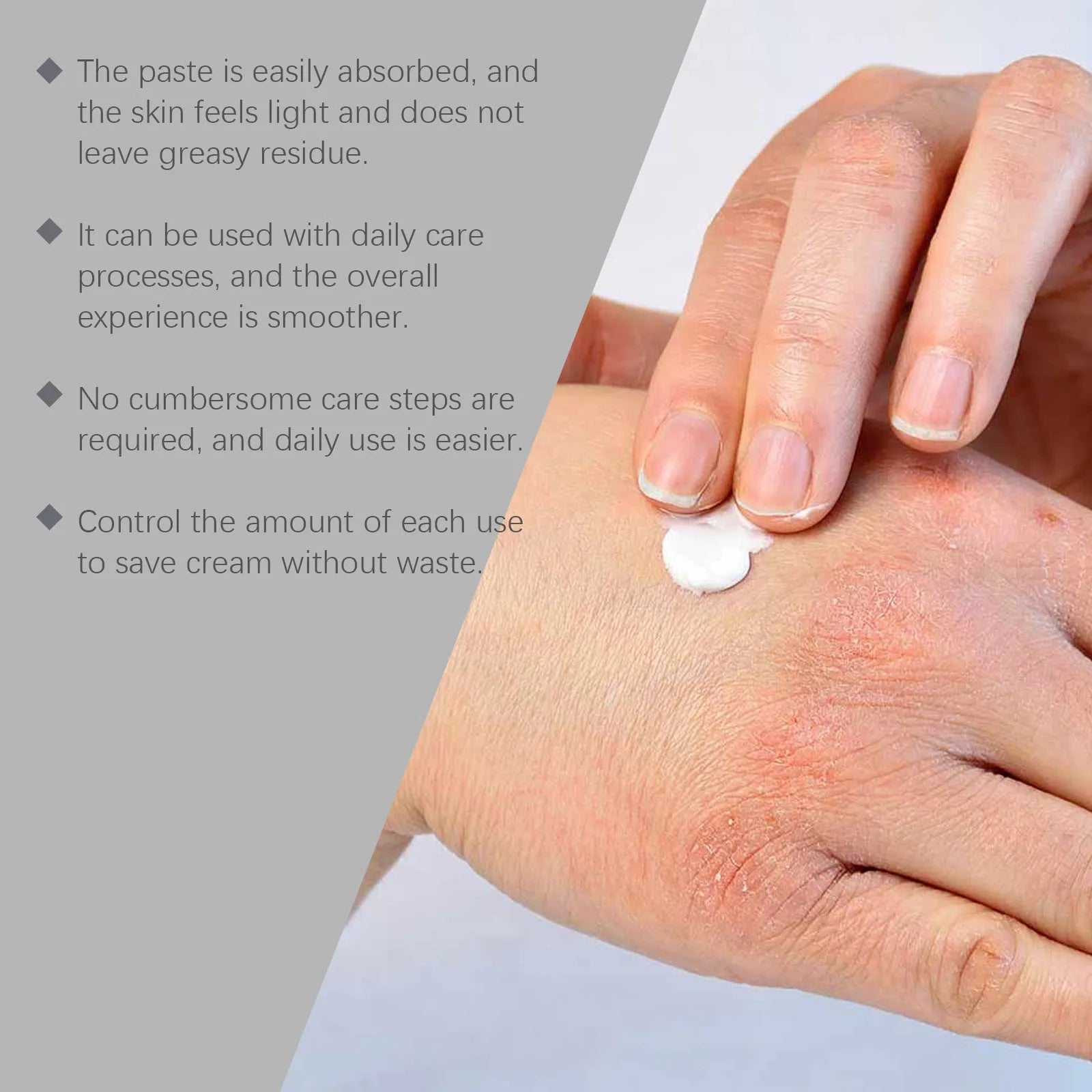75g jar of bifidobacterium and mint neck repair cream with ingredient list