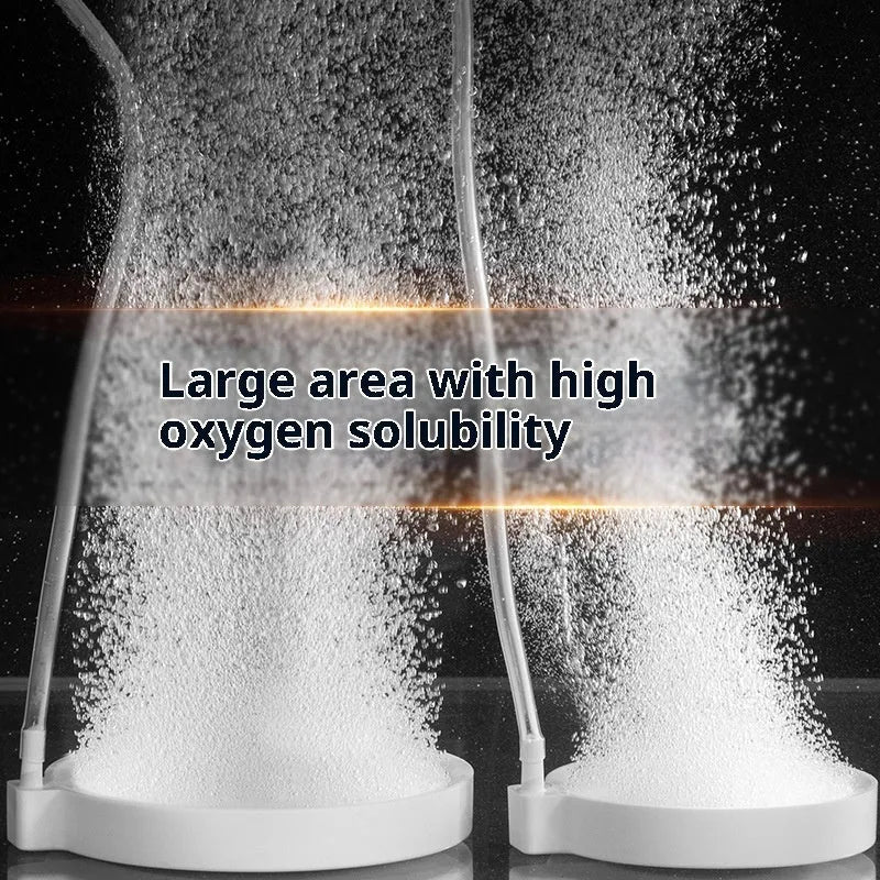 Oxygen nanometer gas disk stone air refiner in 5cm size on desk