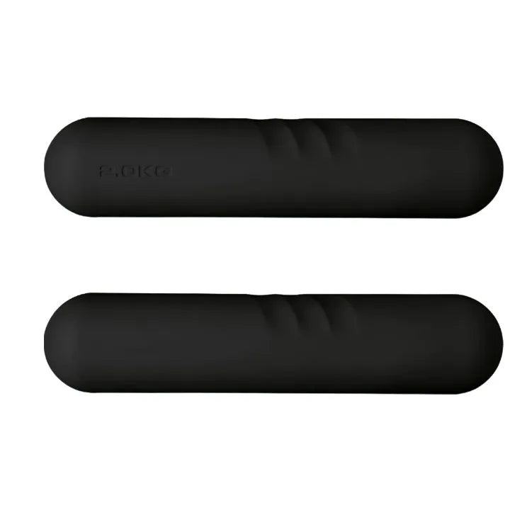 A silicone-edged, non-slip hand-drawn yoga dumbbell stick in various colours and weights.
