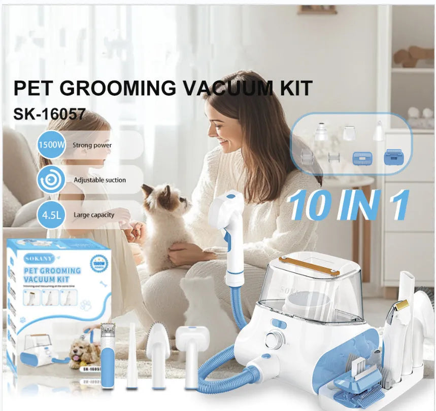 16057 beauty pet device multifunctional pet beauty instrument for cat dog nail grinding drying shaving white