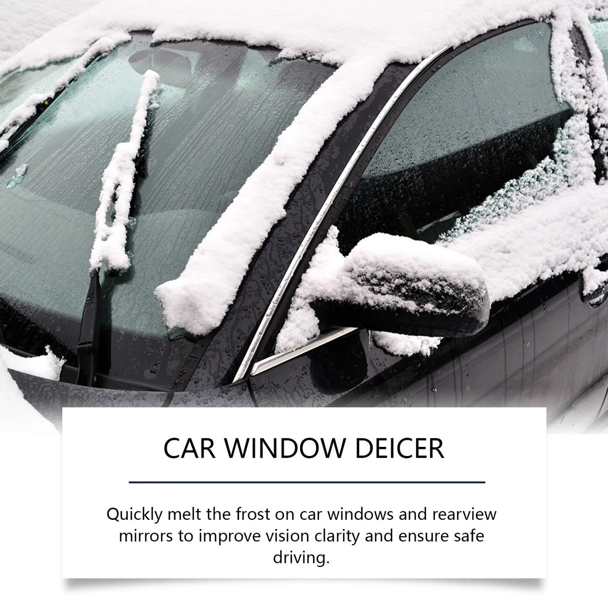 200ml car window windshield deicer bottle, 7.7 x 7.5 x 15.1cm, with water, penetrant and ethanol