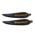 Black PE paddle glidder accessory with folding fittings for noise reduction, shown next to a paddle.