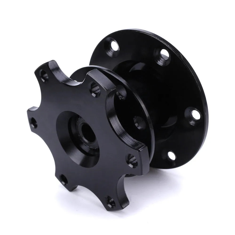 Car steering wheel quick release adapter in various colours for vehicle modification