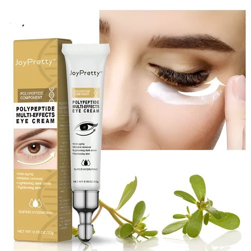 20g jar of peptide anti-dark circle eye cream for reducing puffiness.