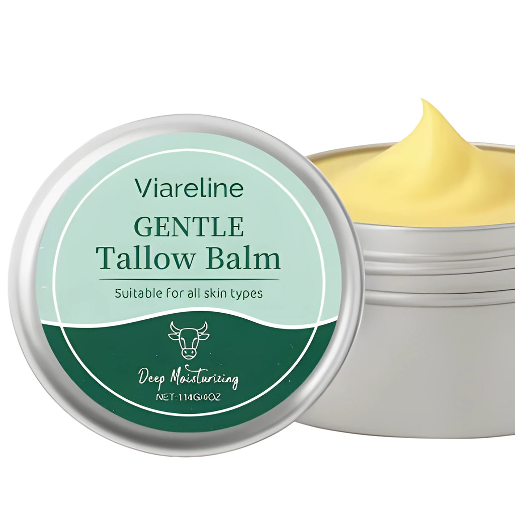 Jar of Cow Fat Moisturising Cream, 114g, for skin hydration.