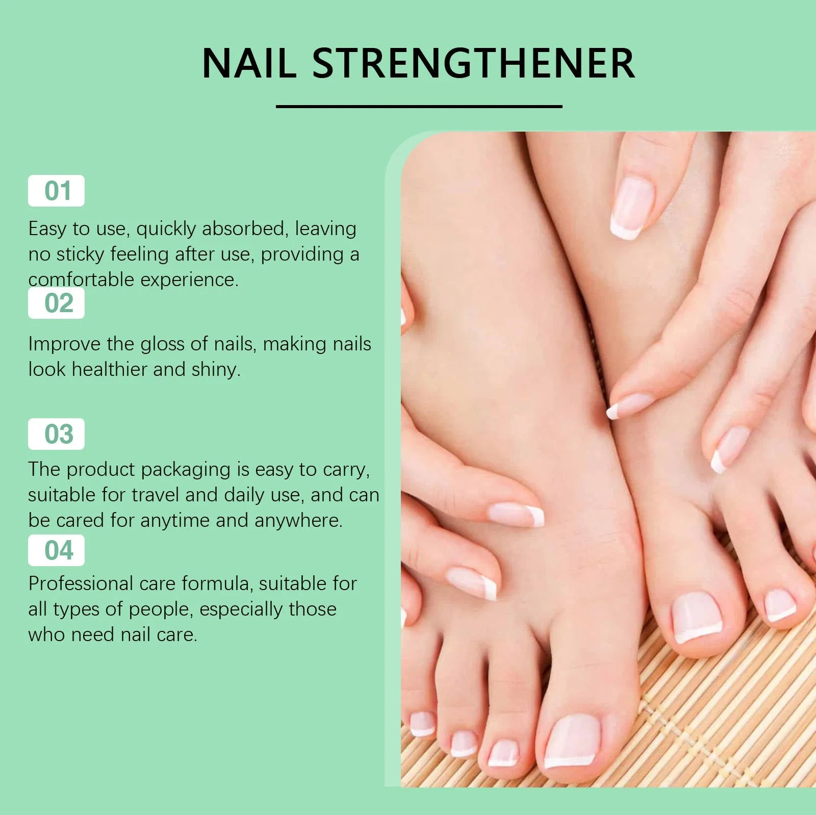 30ml bottle of gentle nail care nursing solution for daily cleaning and cuticle treatment