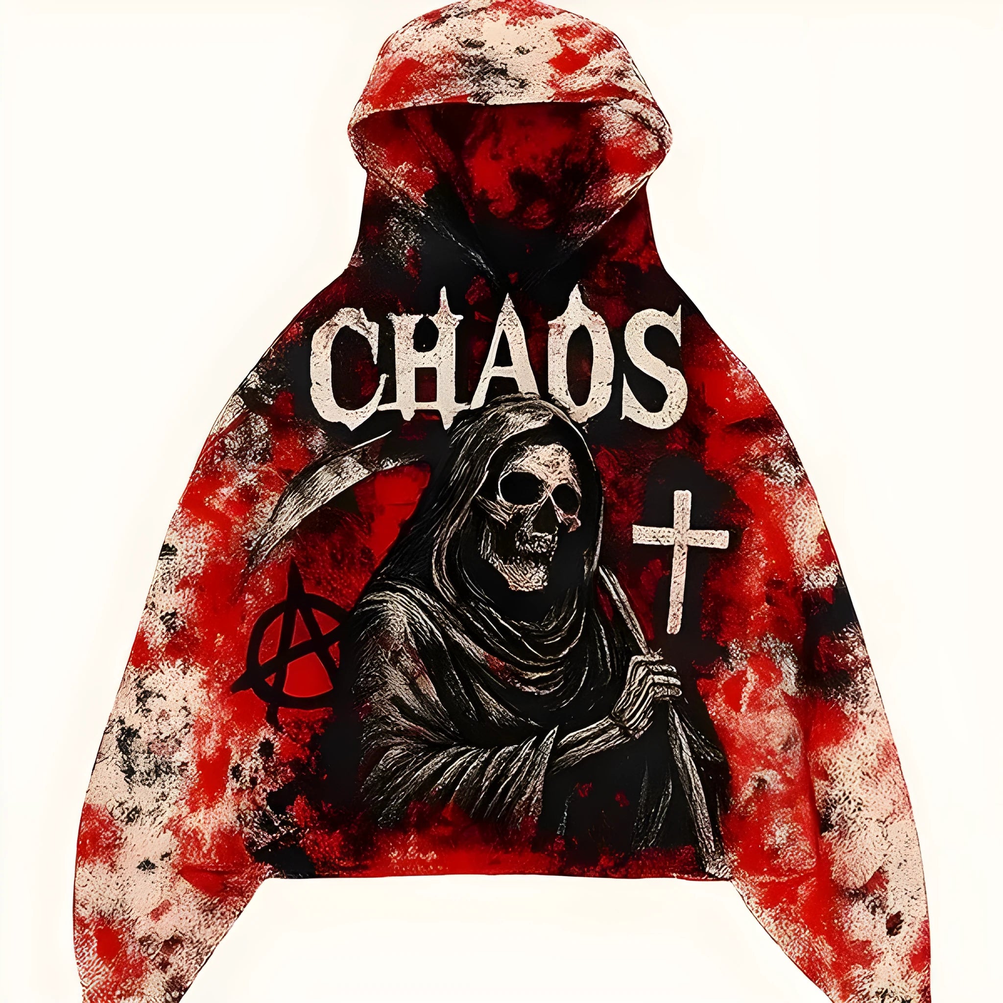 Fashion casual printed polyester sweater for women in pullover style, available in multiple sizes