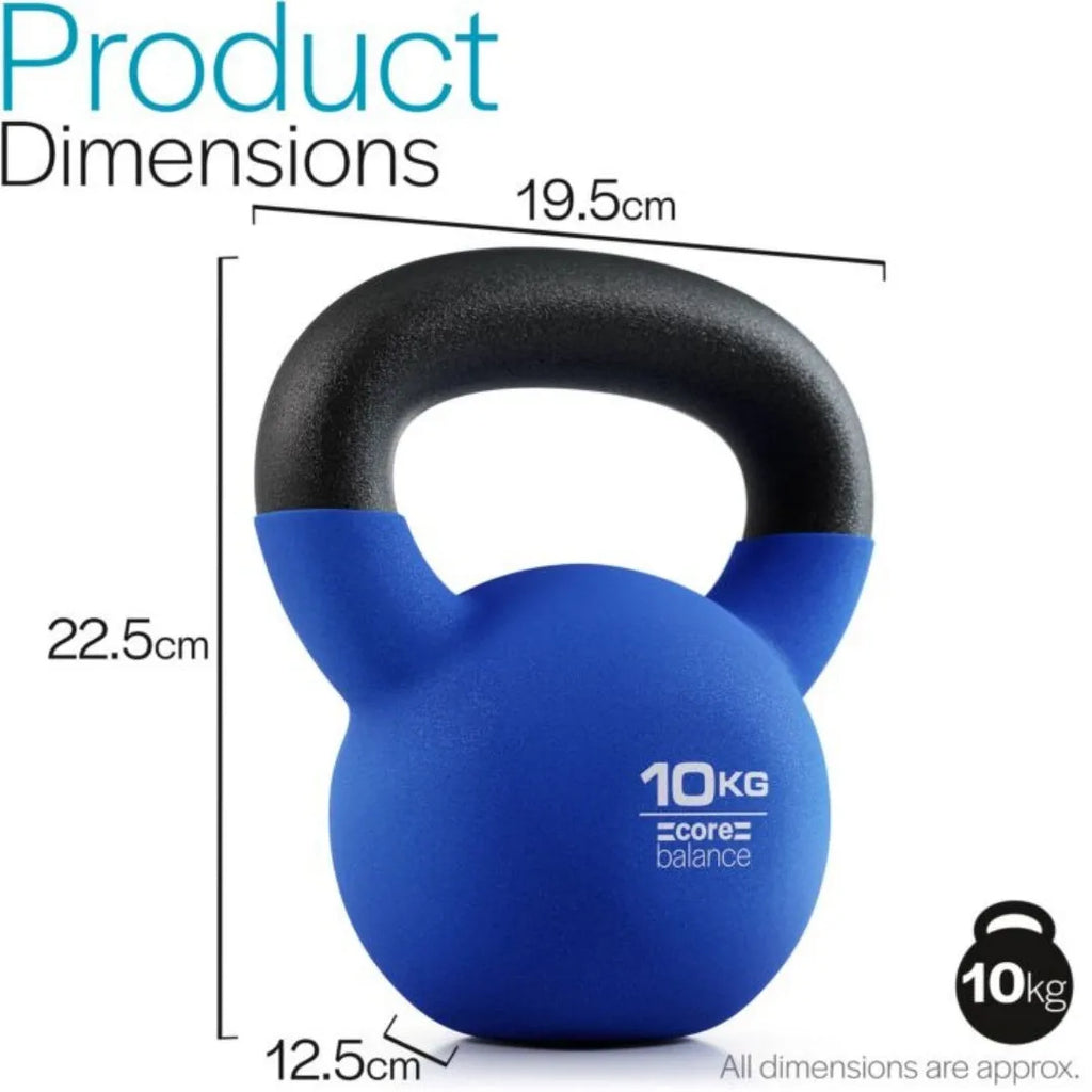 Blue cast iron immersion teapot design dumbbell weighing 10kg for home gym