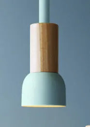Nordic style minimalist table light for bedside or bar, 220V, available in pink, yellow, green, or white